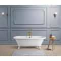 66 Inch Cast Iron Freestanding Clawfoot Bath Tub